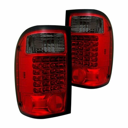 LAPTOPDIGITALME LED Tail Lights for 2001-2005 Ford Ranger - Red Smoke LA3881213